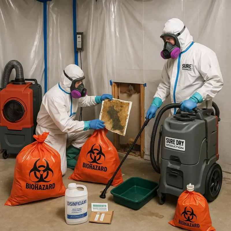 Contaminated Water Handling Protocols process in Deweyville, TX